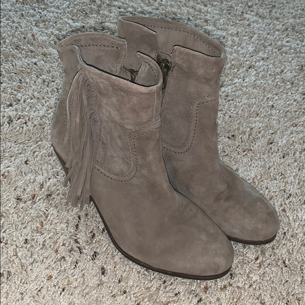 Sam Edelman Fringe Booties